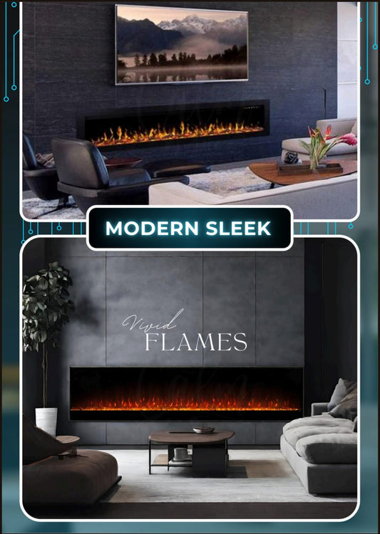 ELECTRIC FIREPLACE (MODERN SLEEK)